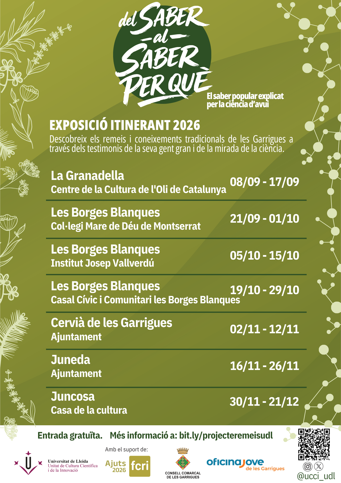 Exposició: del Saber al Saber Per Què